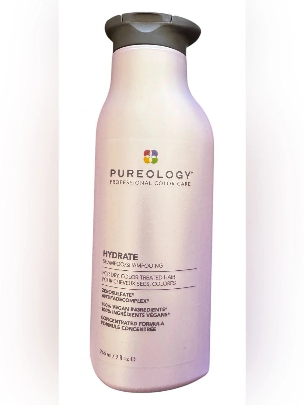 Pureology 9 oz Hydrate Shampoo Professional Color Care Dry No Sulfates No Fade